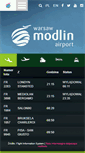 Mobile Screenshot of modlinairport.pl